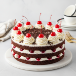 Whipped Patisserie Black Forest Cream Cake