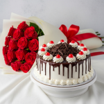 The Father's Day Black Forest Photo Cake