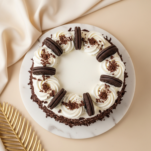 Divine Frosted Black Forest Cream Cake - Image 2