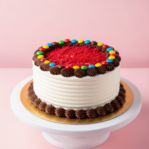 Splendid The Round Red Dream Cake - Image 2