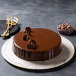 Luscious Midnight Chocolate Cream Cake