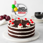 Tempting The Midnight Round Forest Cake featured