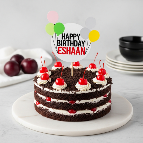 Tempting The Midnight Round Forest Cake lifestyle