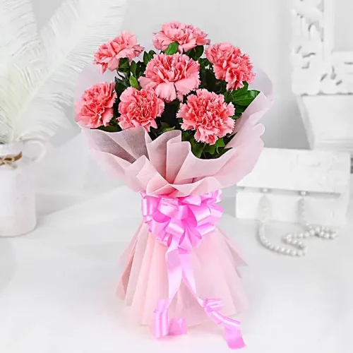 Enchanting Pink Photo Bloom Bouquet - Image 2