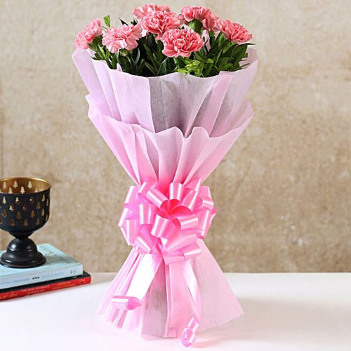 Enchanting Pink Photo Bloom Bouquet