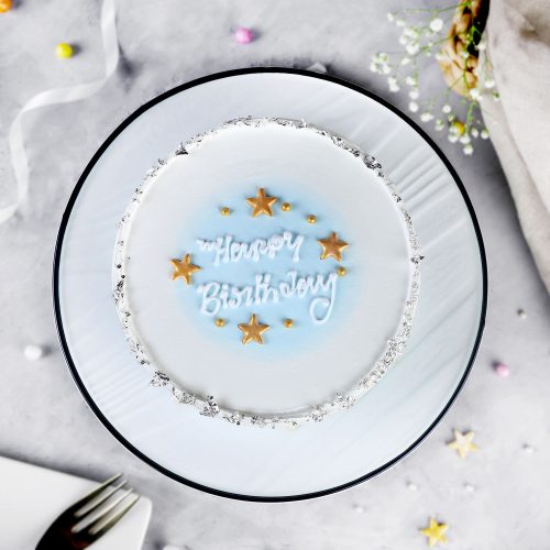 Vanilla Round Cream Cake - Image 3