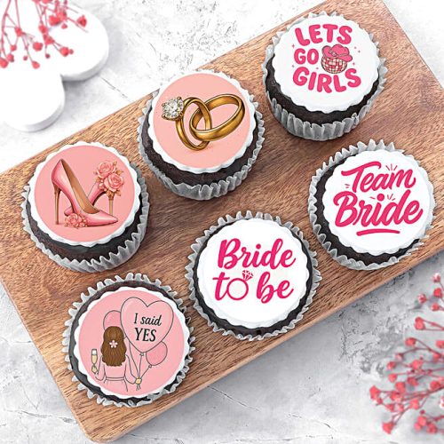 Photo Cream Chocolate Rounds Cake - Image 3