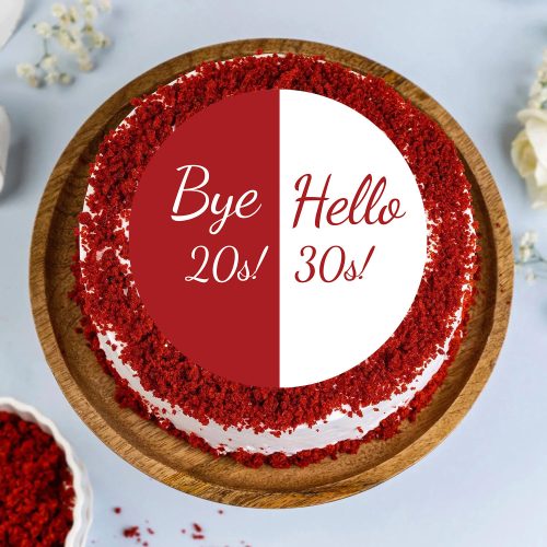 Photo Topped Glow Cake - Image 2