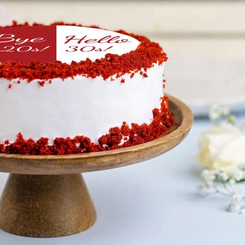 Photo Topped Glow Cake - Image 3