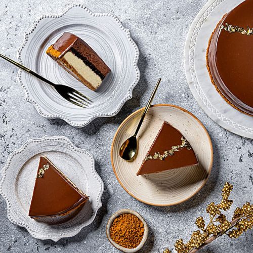 Festive Belgian Cheese Torte Cake - Image 3