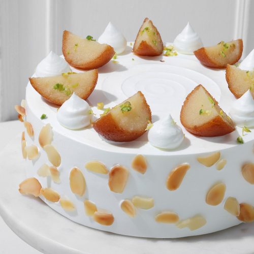 Party Gulab Jamun Cream Cake - Image 3