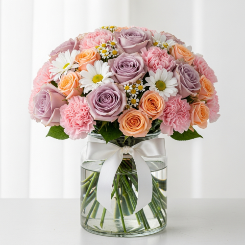Lush Floral Photo Moment Bouquet lifestyle