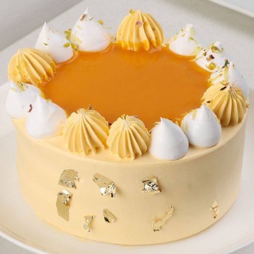 Mellow Mango Round Cake - Image 3