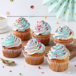 Swirl Vanilla Bean Cupcakes