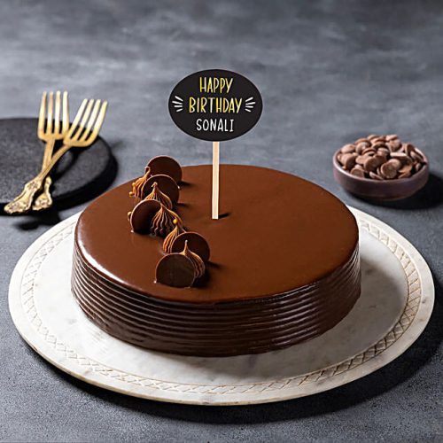 Sublime Truffle Round Cake