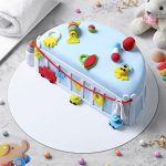 Anniversary Fondant Chocolate Cake