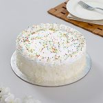 Round Vanilla Dream Cake