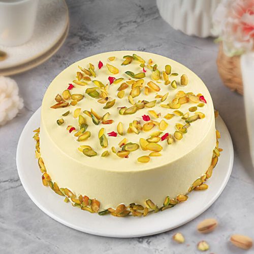 The Cloud Rasmalai Cream Cake