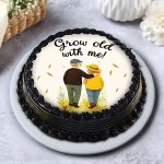 The Photo Truffle Round Cake