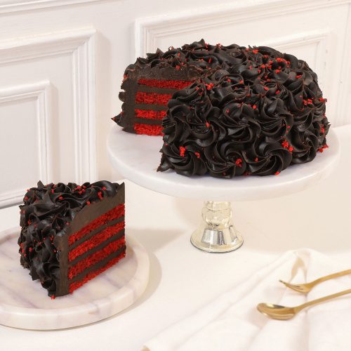 Choco Truffle Layered Square Cake - Image 2