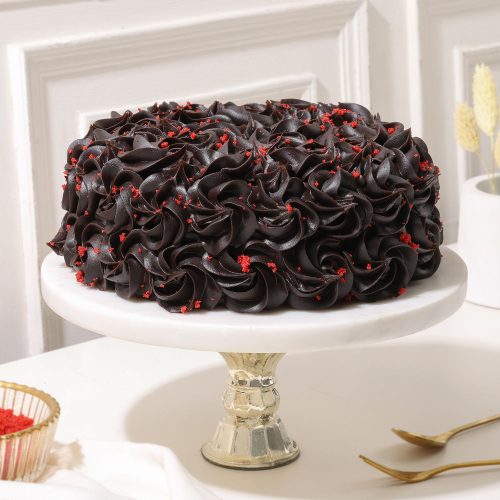 Choco Truffle Layered Square Cake - Image 3