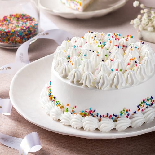 Handcrafted Vanilla Cream Cake - Image 3