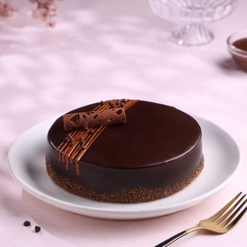 Rich Cocoa Truffle Cake